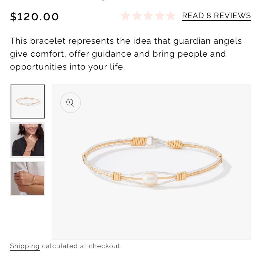 Pearl Accent Multi-Strand Cord Bracelet in Gold and White